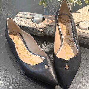 Sam Edelman Black Pointed Flats